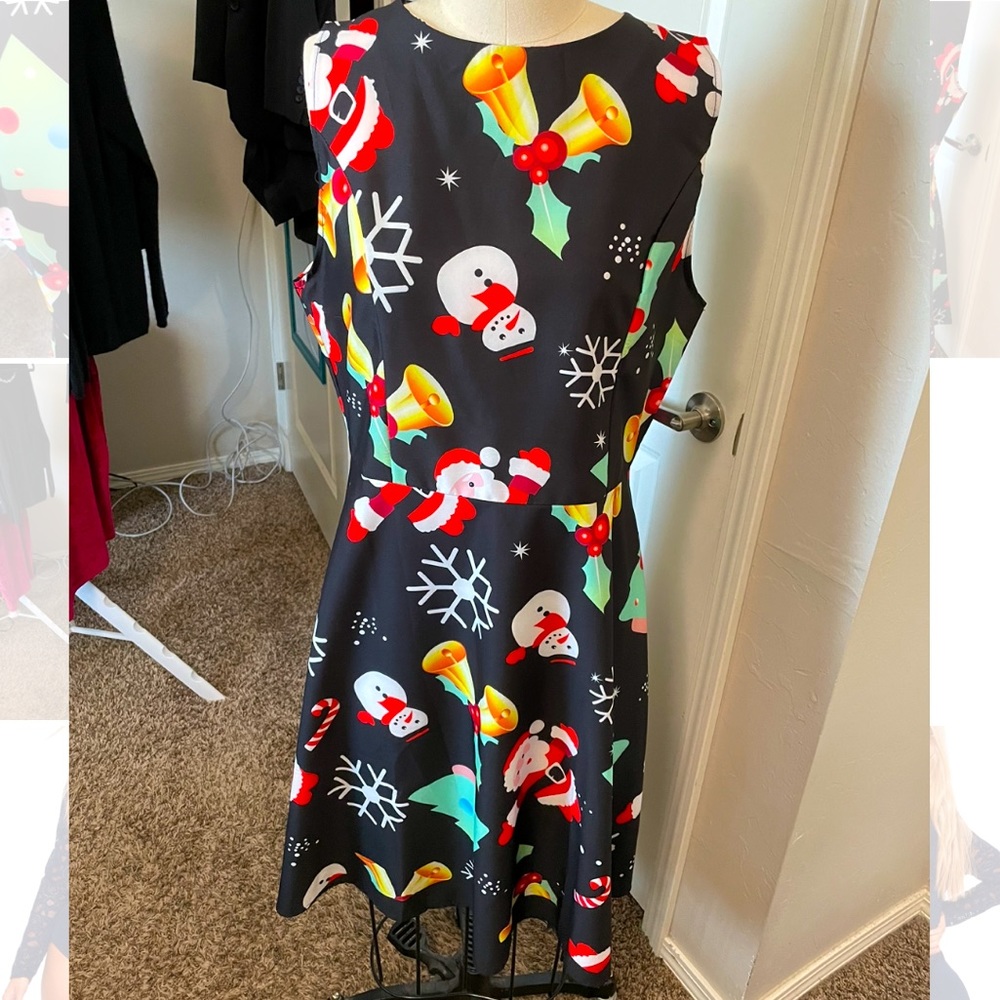 Christmas Swing Dress